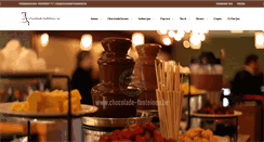 Desktop Screenshot of chocolade-fonteinen.be